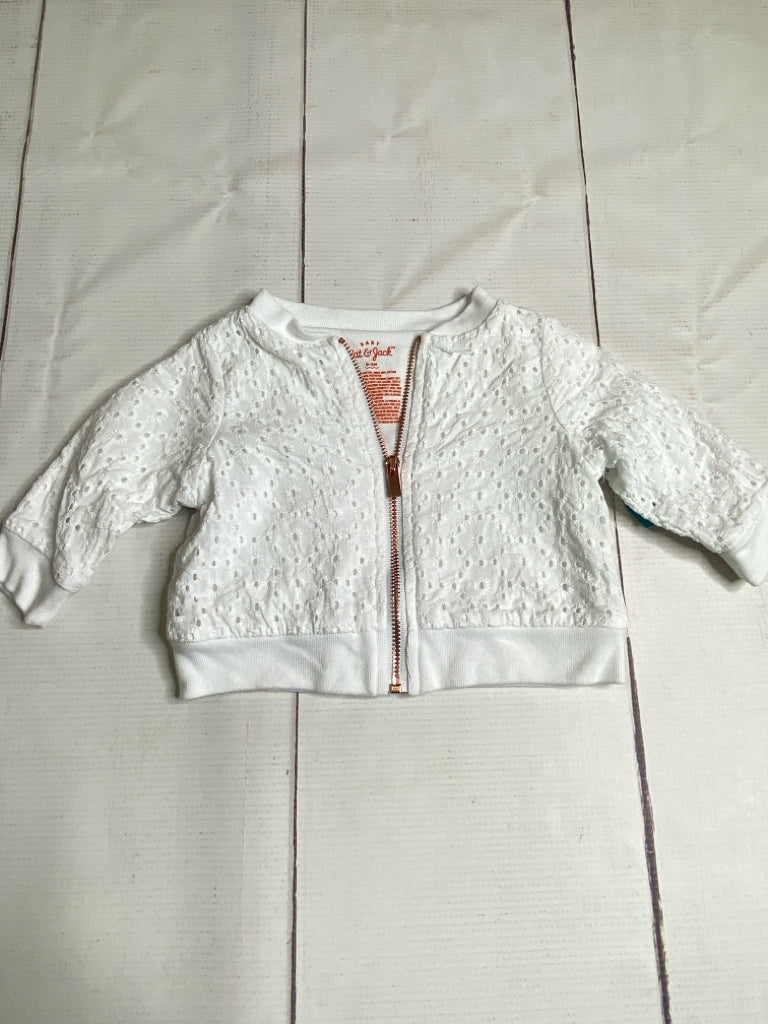 Cat & Jack Size 0/3M Zip-Up