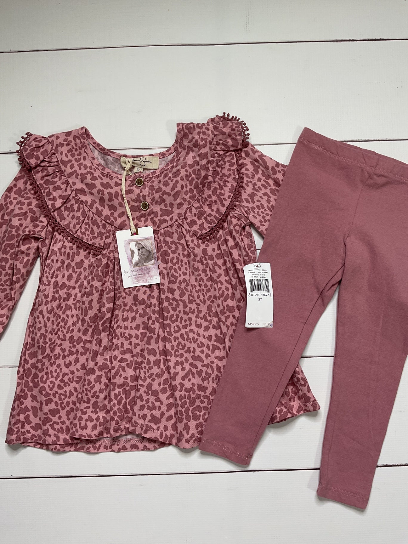Jessica Simpson 2 Piece Outfit sz 2t