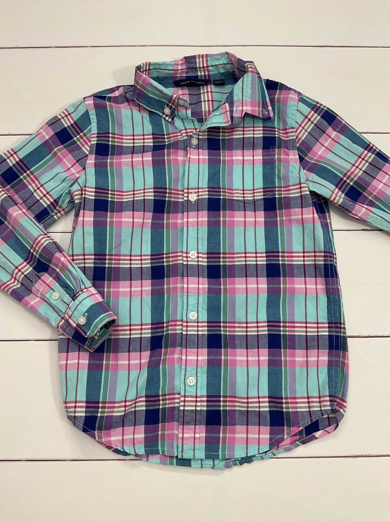 Janie and Jack Shirt sz 7