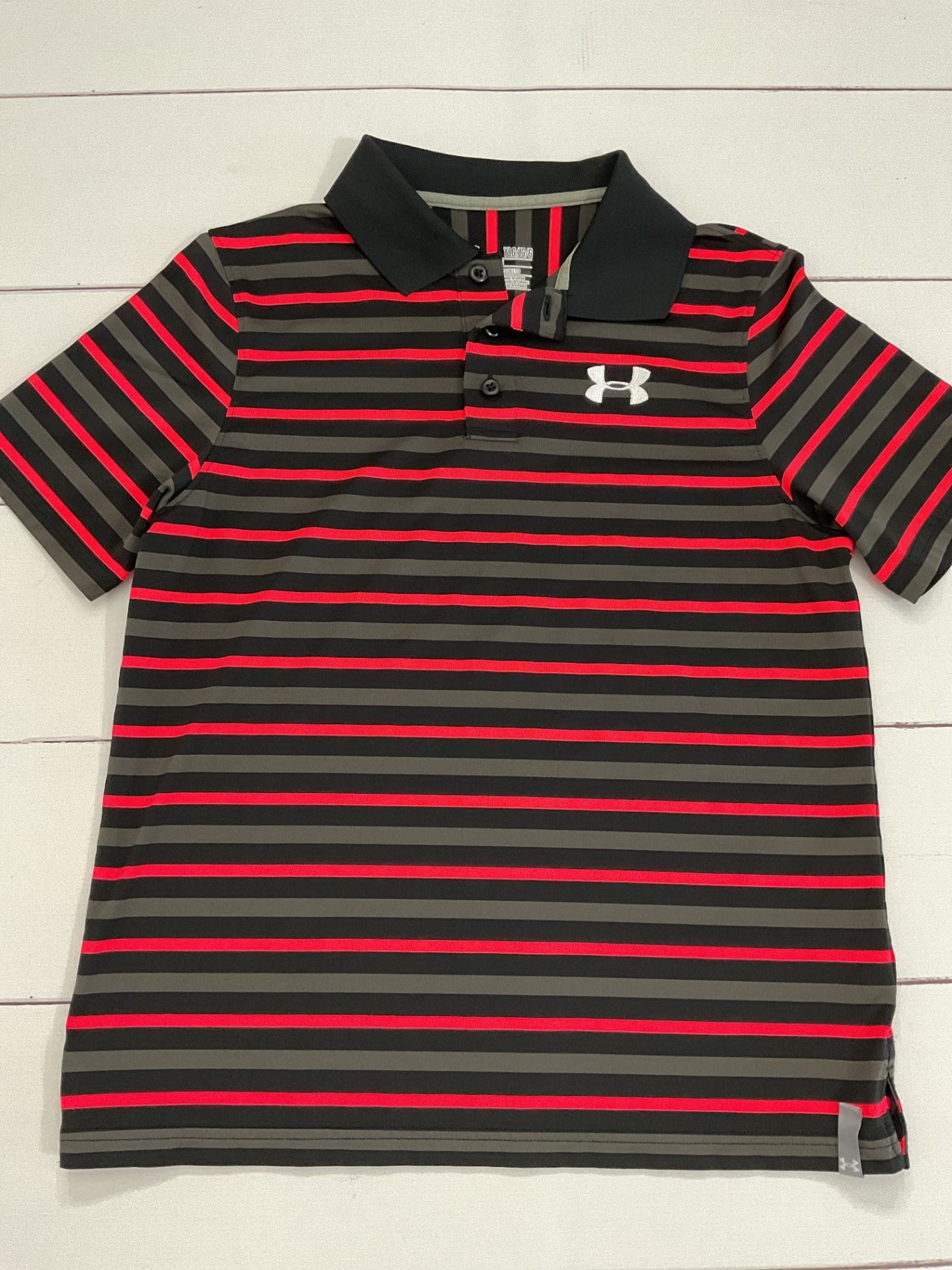 Under Armour Polo Shirt sz YL