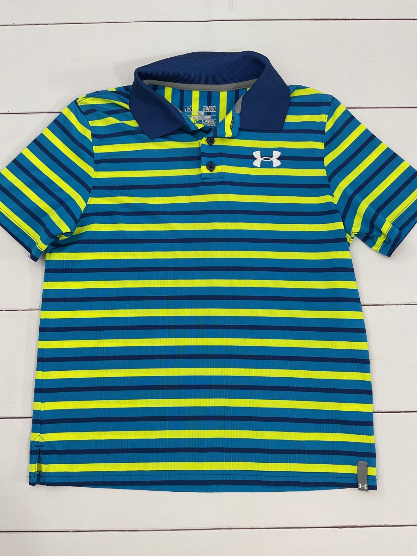 Under Armour Polo Shirt sz YL