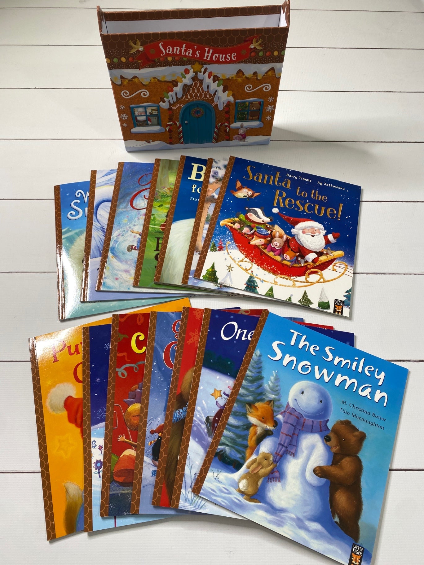 Santa's House Book Set