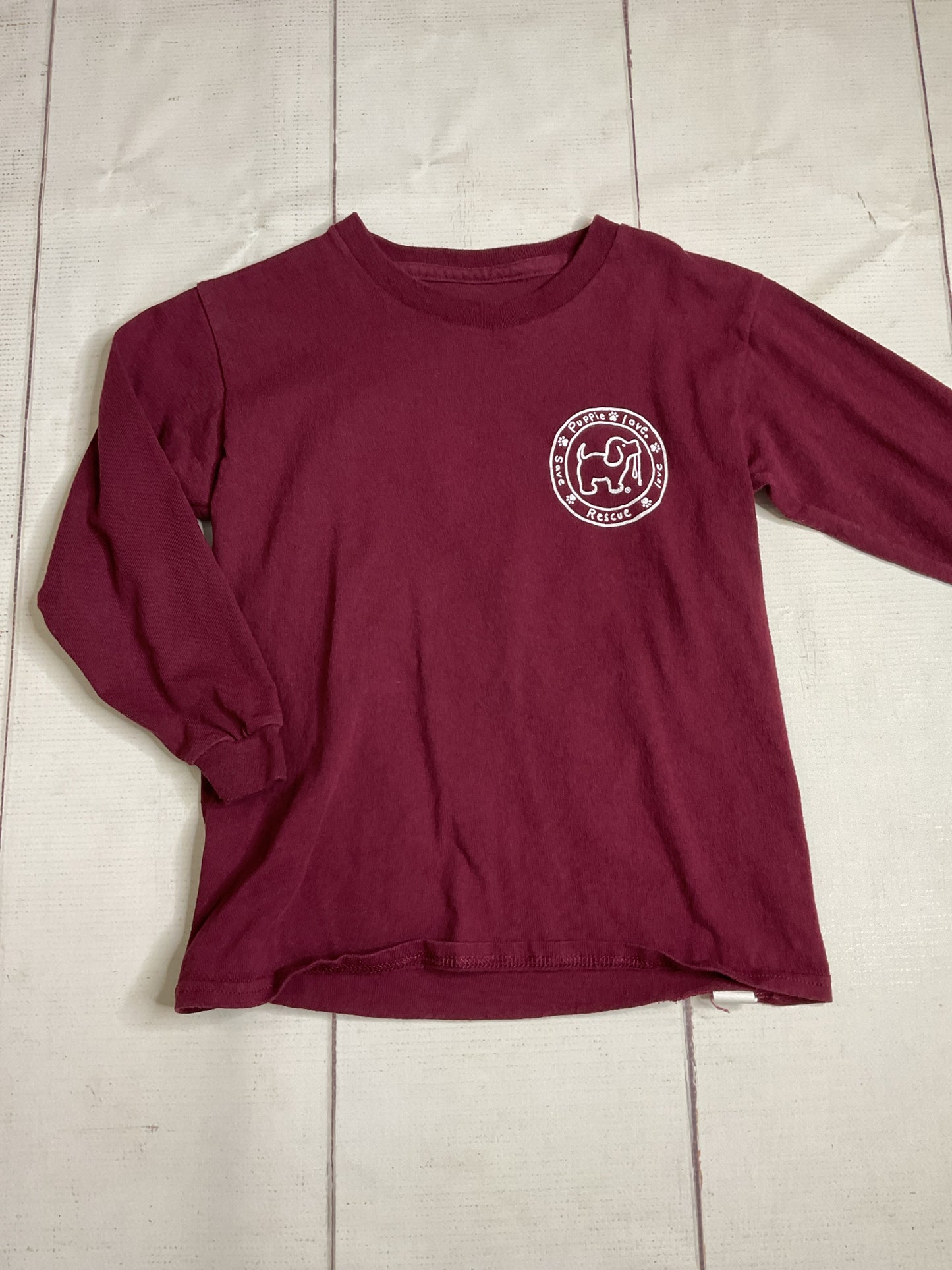 Puppie Love Size 6/8 Long Sleeve Tshirt