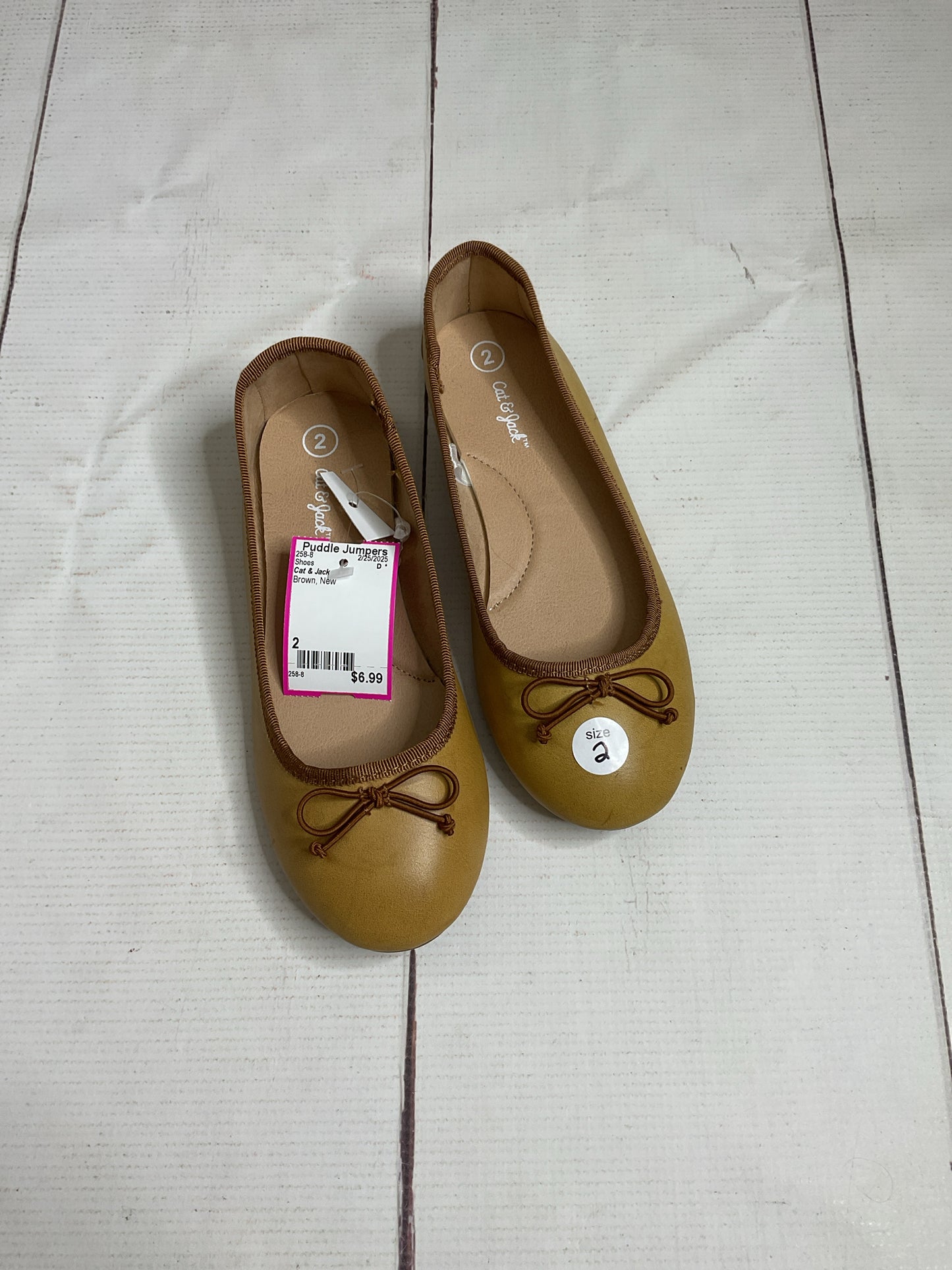 Cat & Jack Size 2 Shoes