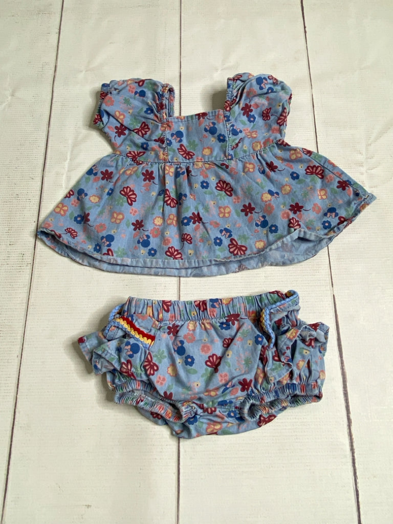Disney Size 3/6M 2pc Outfit