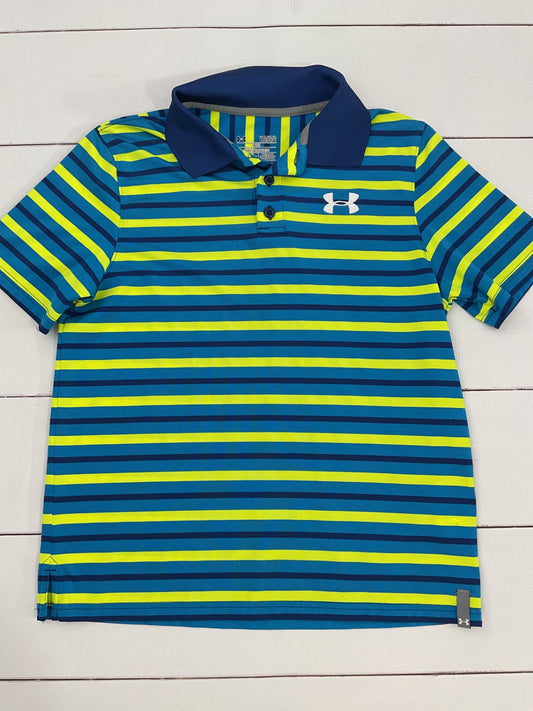Under Armour Polo Shirt sz YL