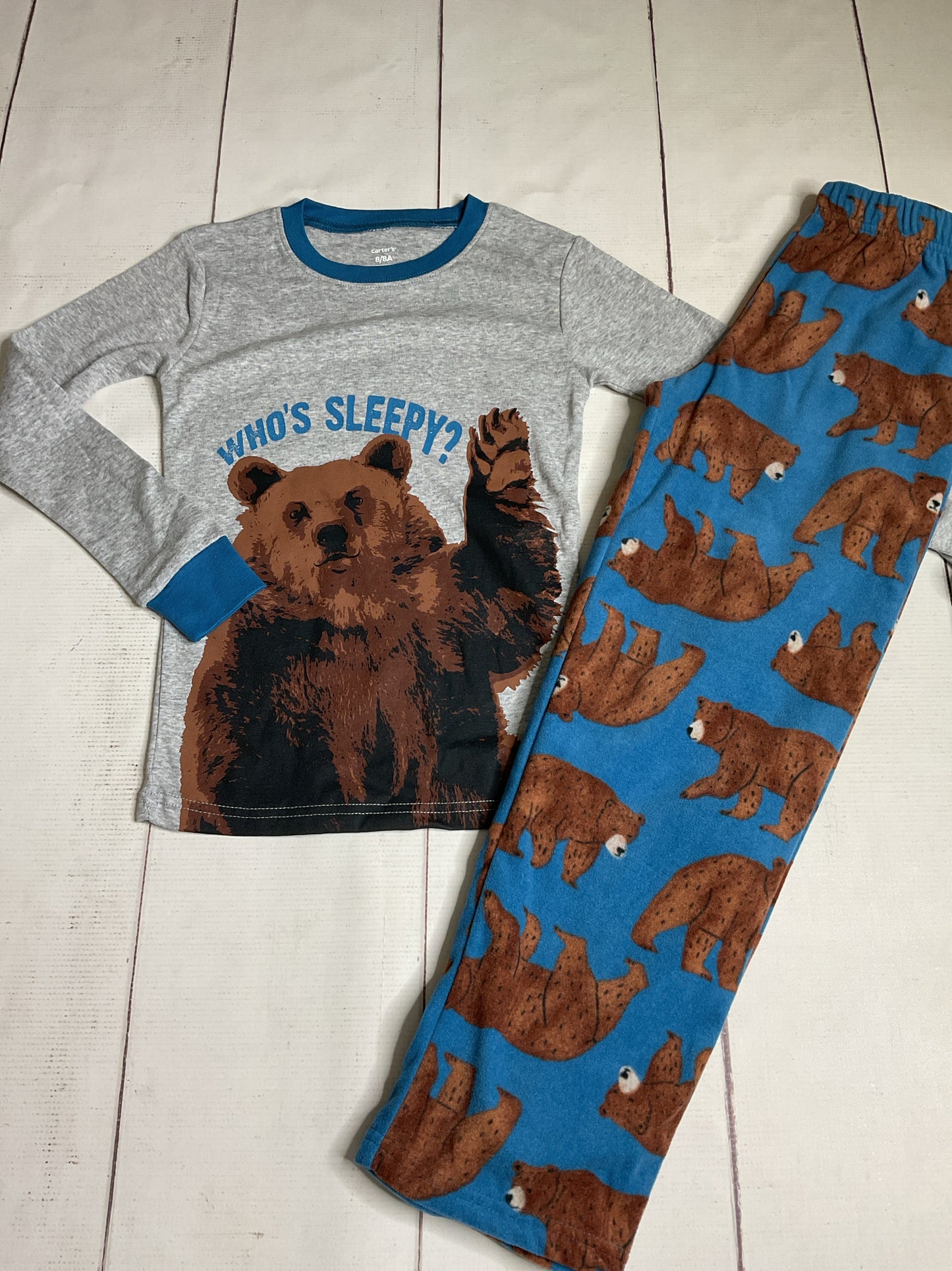 Carter's Size 8 2pc Pajamas