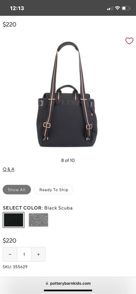 storksak Diaper Bag