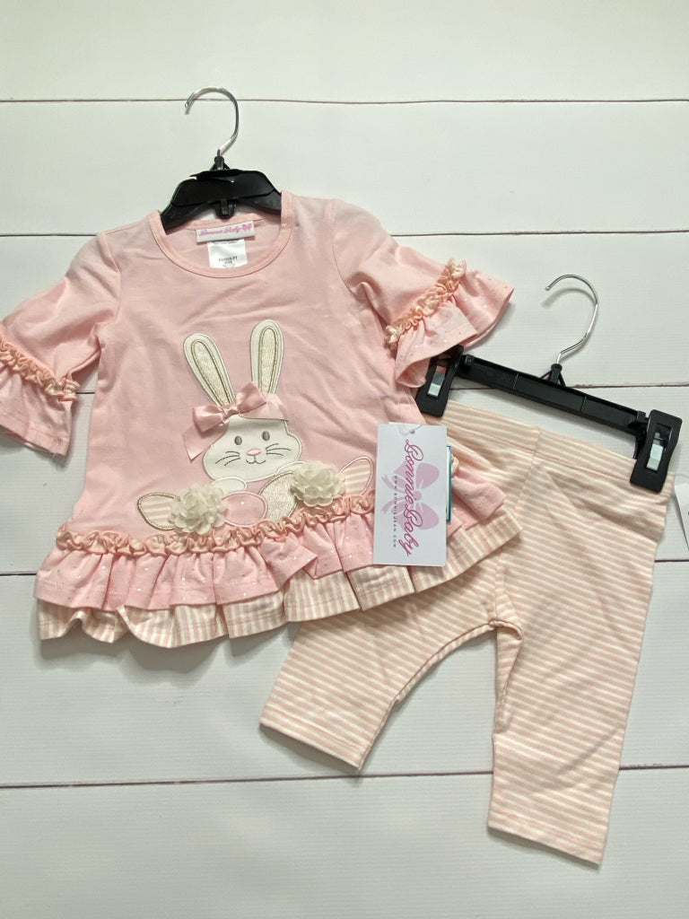 Bonnie Baby Size 6/9M 2pc Outfit