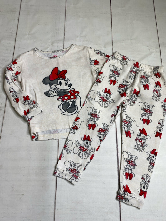 Minnie Mouse Size 3 2pc. Pajamas