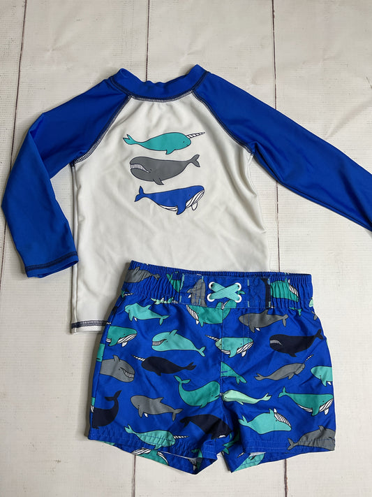 Cat & Jack Size 12/18M Swim trunks