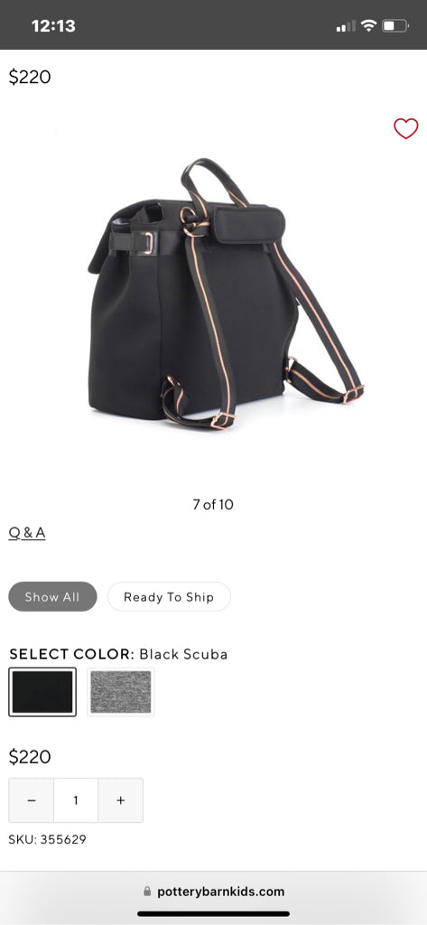 storksak Diaper Bag