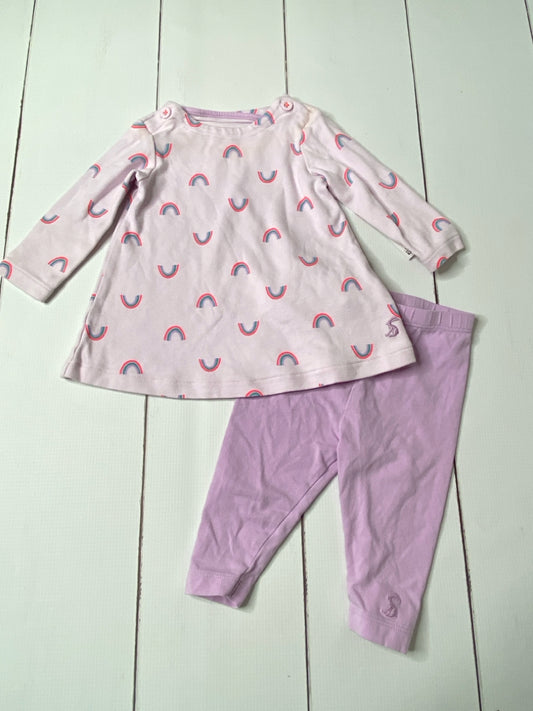 Joules Size 3/6M 2pc Outfit
