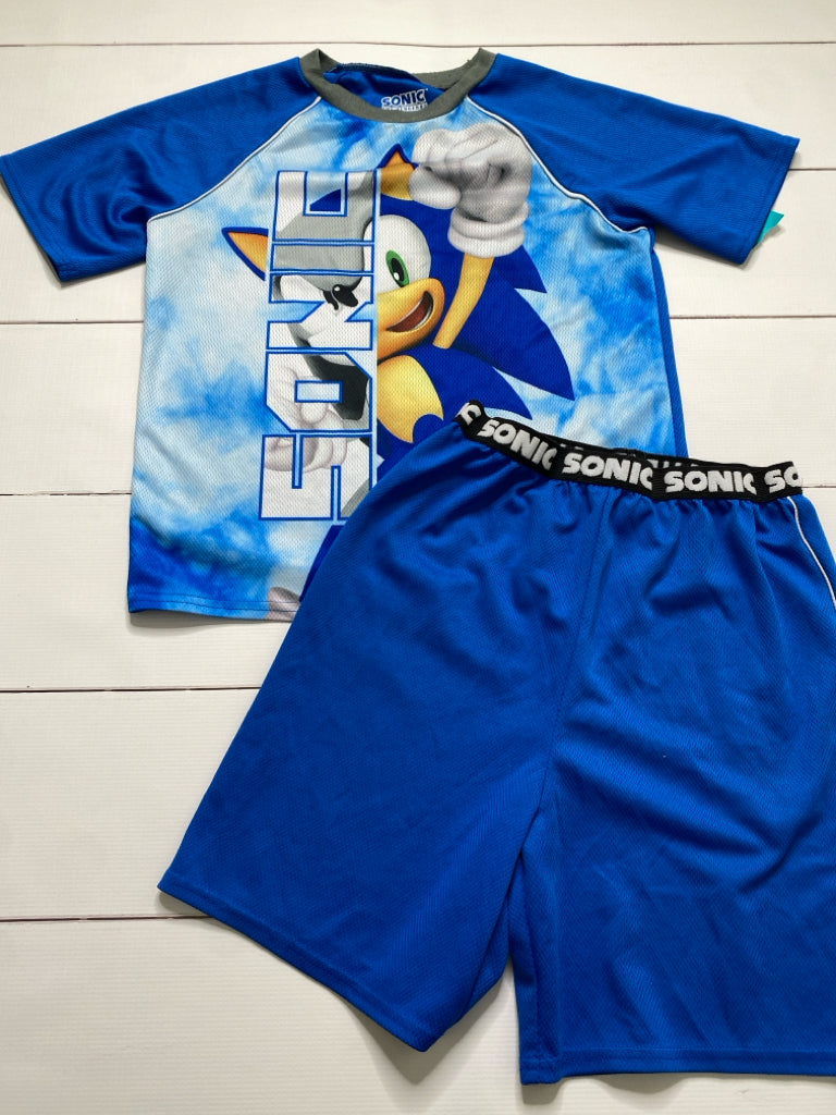 Sonic Size 10/12 2pc Pajamas