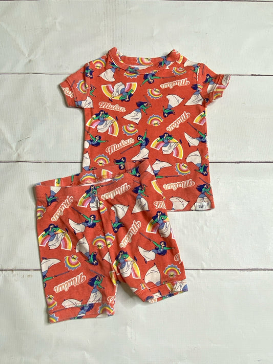 Gap Size 12/18M 2pc. Pajamas