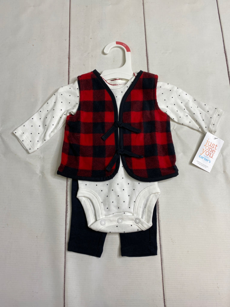 Just One You Size Newborn 3pc Outfit