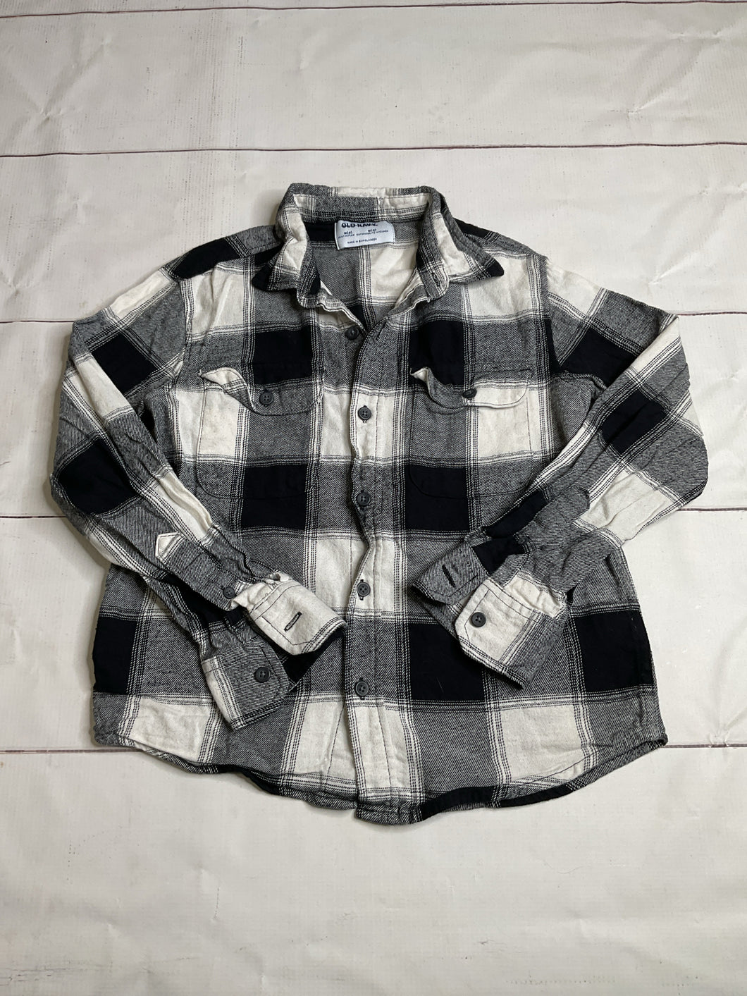 Old Navy Size 8 Button Up